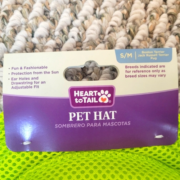 Heart to Tail Pet Hat Size S/M - Picture 3 of 6